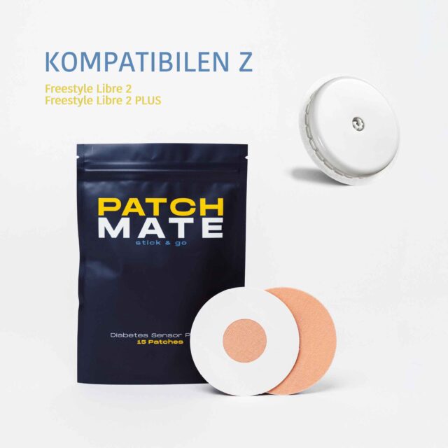 Paket 15 obližev za Freestyle Libre 2/2+ z izrezom za senzor